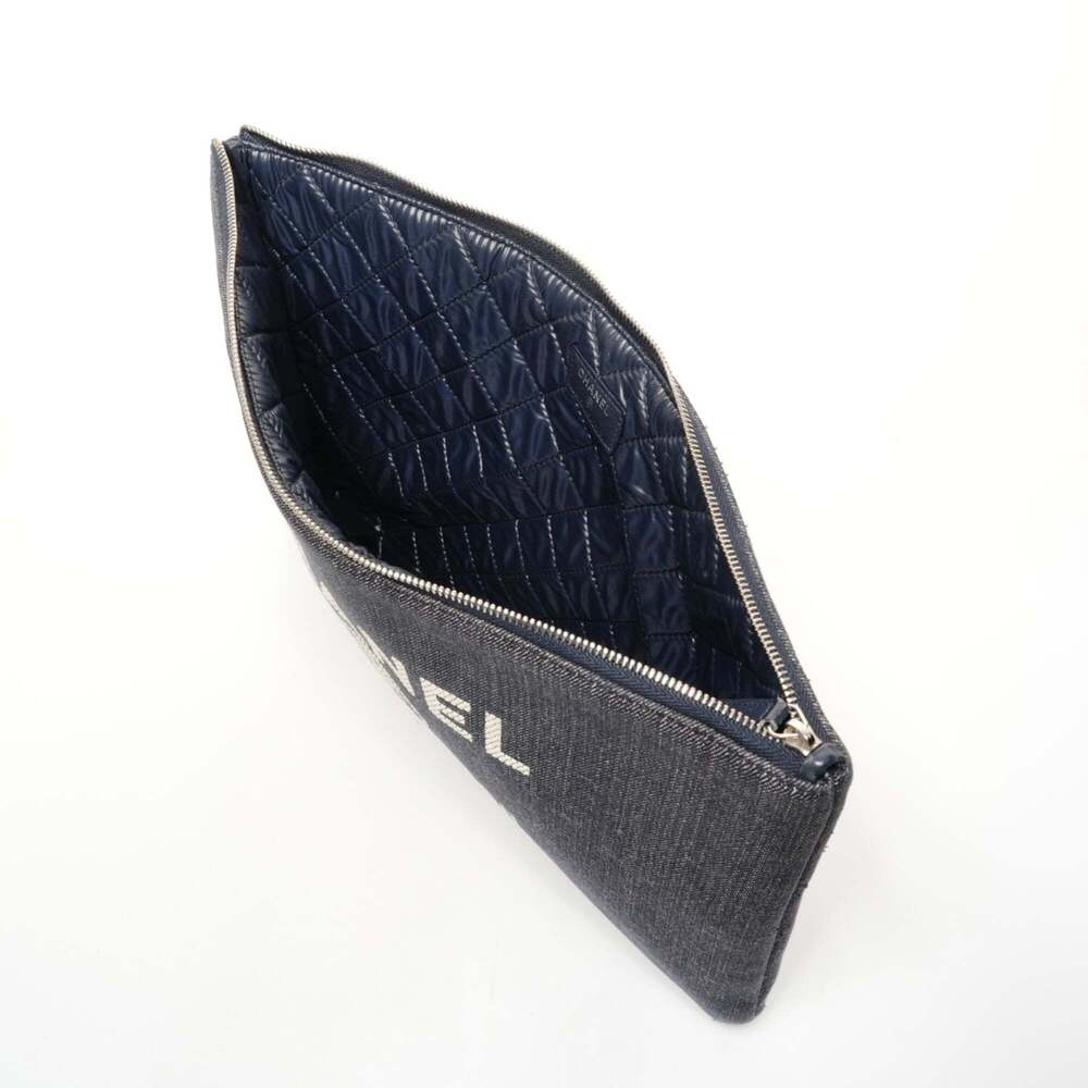 CHANEL Blue Clutch Bag - Picture 11 of 11